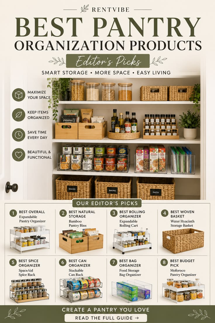 Pantry Organization Ideas: 8 Products That Deliver