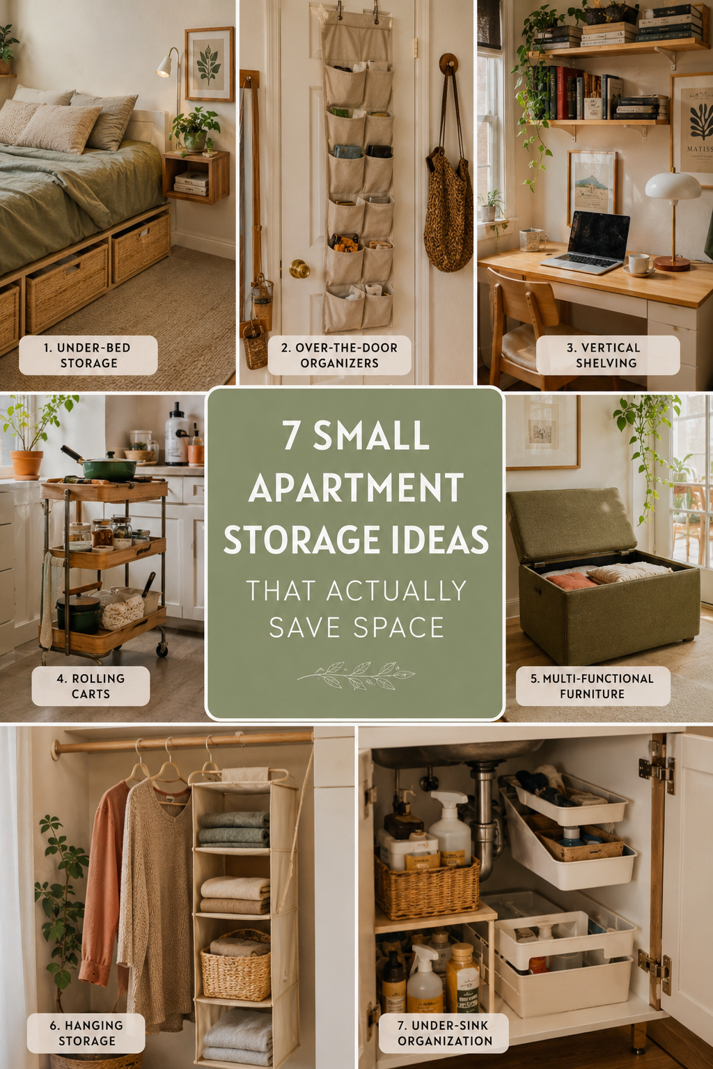 7 Small Apartment Storage Ideas That Save Space